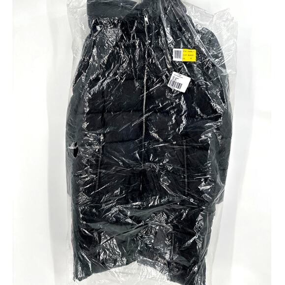 BCBGMAXAZRIA Black Long Puffer Coat Size M - Picture 3 of 10